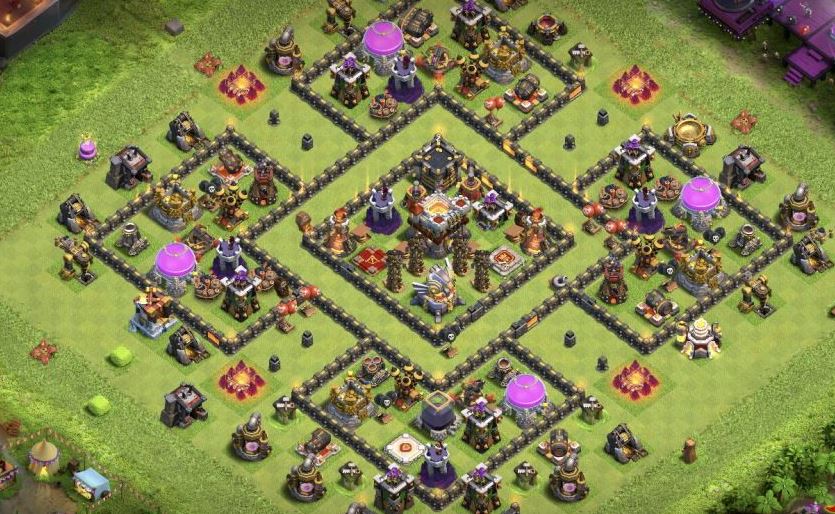 th11 anti-home 1 star base with traps