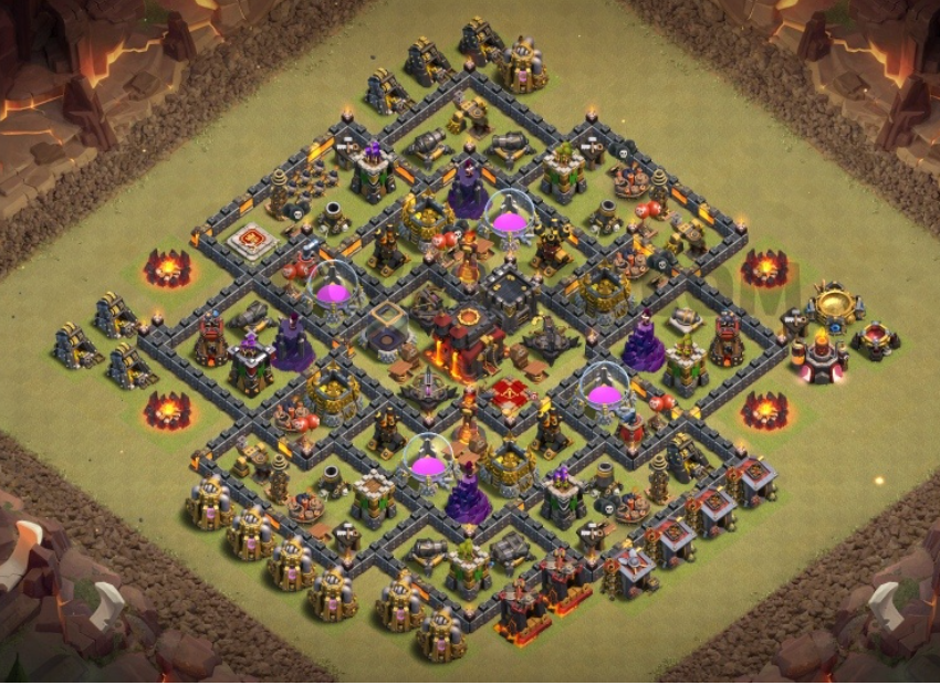 hybrid town hall 10 base example