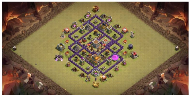 clash of clans th7 war and homebases