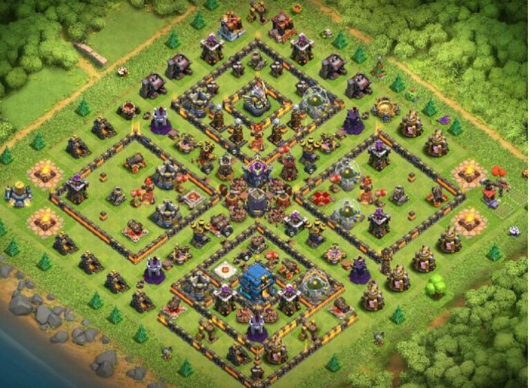 th12 hybrid trophy farming bases