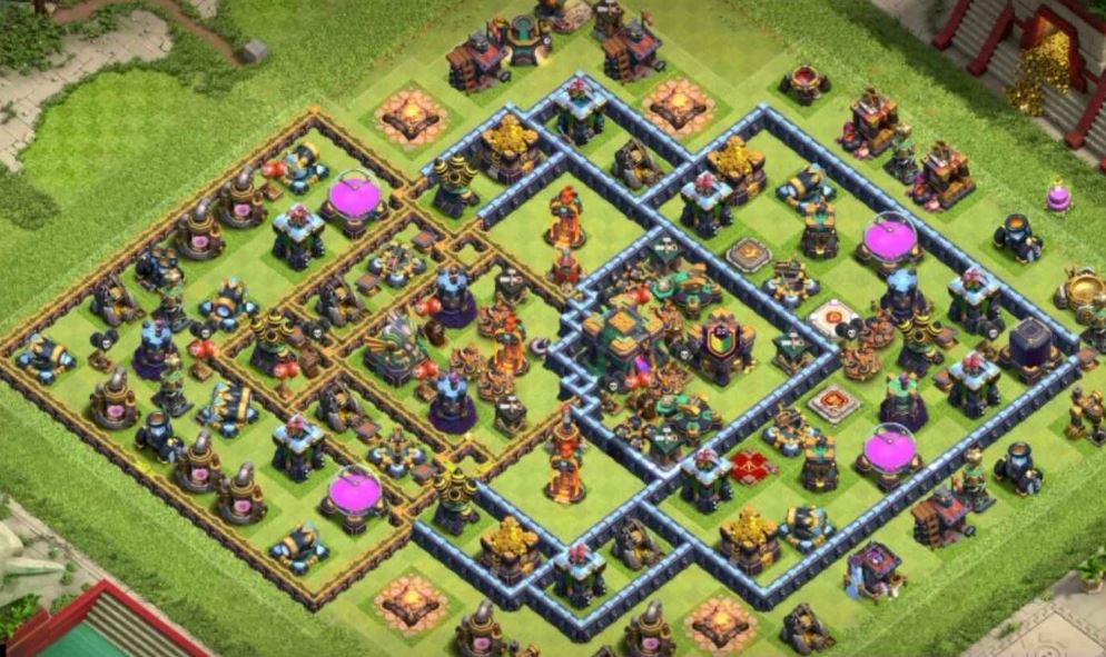 100% tested top player th14 base
